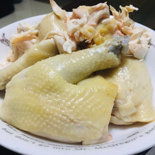 白切鸡-胡姬花古法小榨花生油