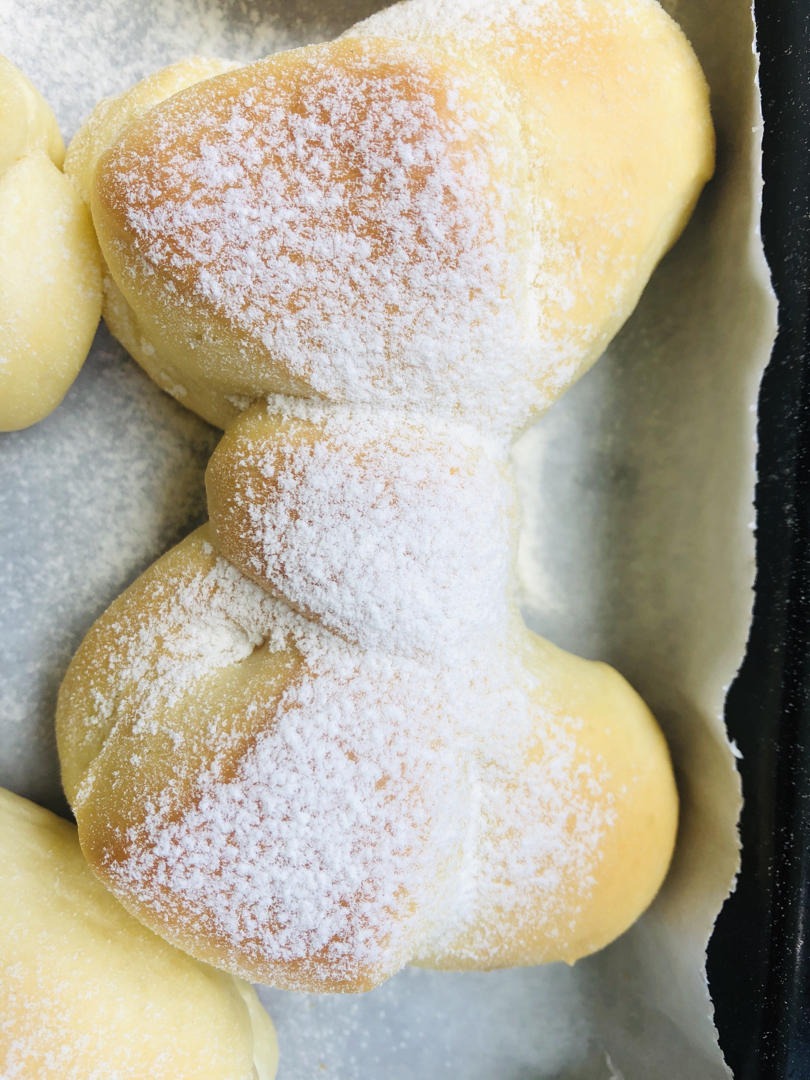 🎀新手友好—老阿姨的少女心蝴蝶结面包（多图详细）