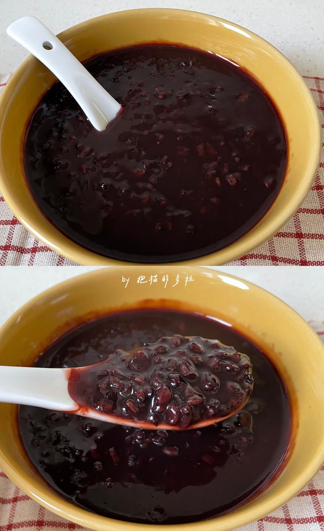 黑米粥