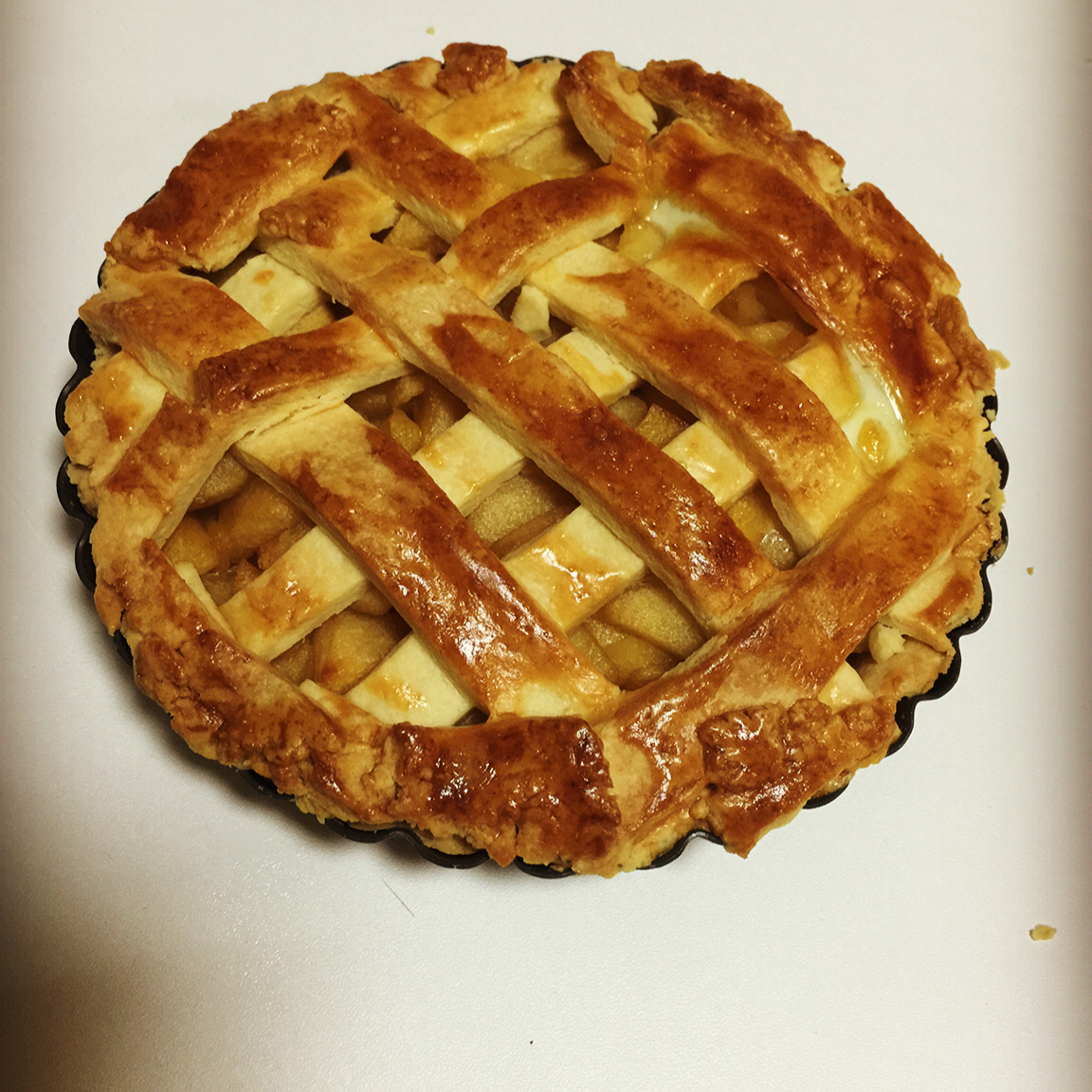 简单好吃的酥皮苹果派