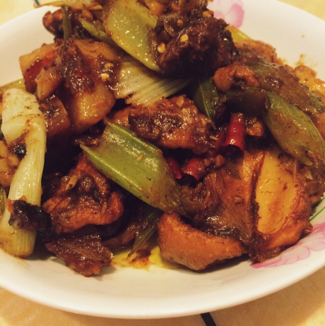 电饭锅版三杯鸡