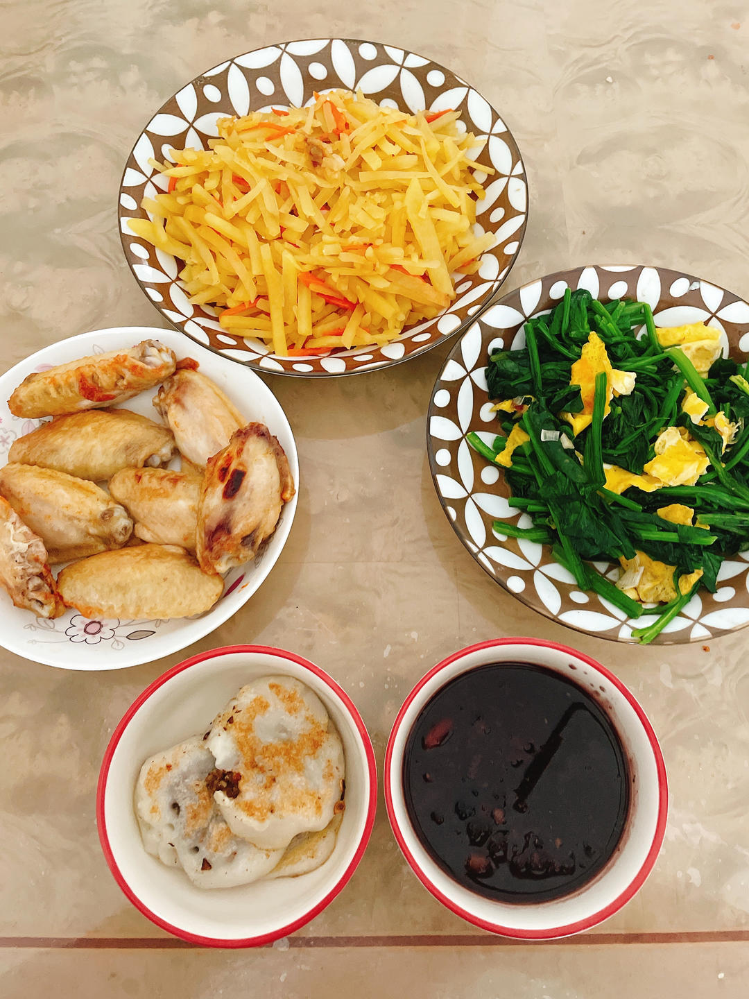 炒胡萝卜土豆丝