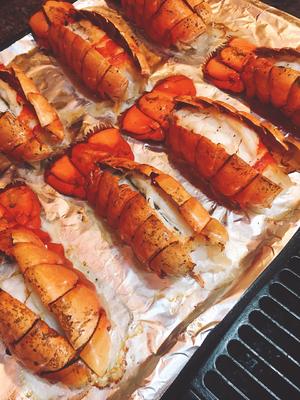 炙烤龙虾尾 Broiled Lobster Tails的做法 步骤4