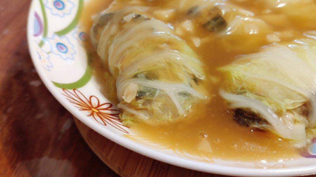 三鲜白菜卷