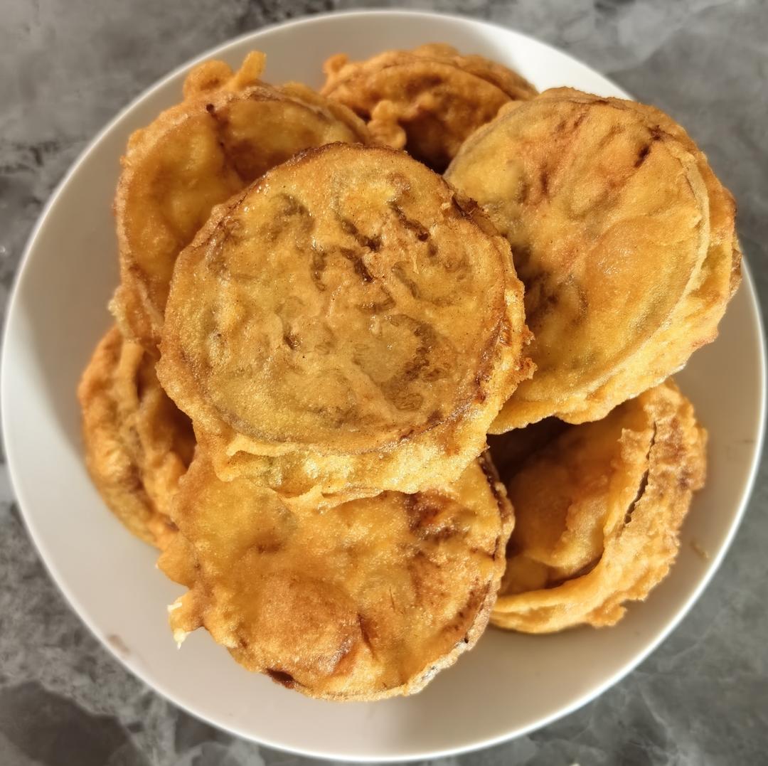 酥炸茄盒￨外酥里嫩