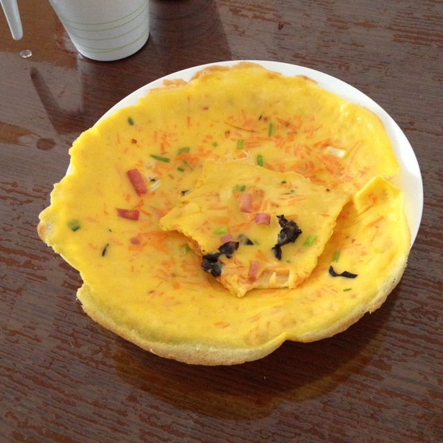 火腿鸡蛋饼