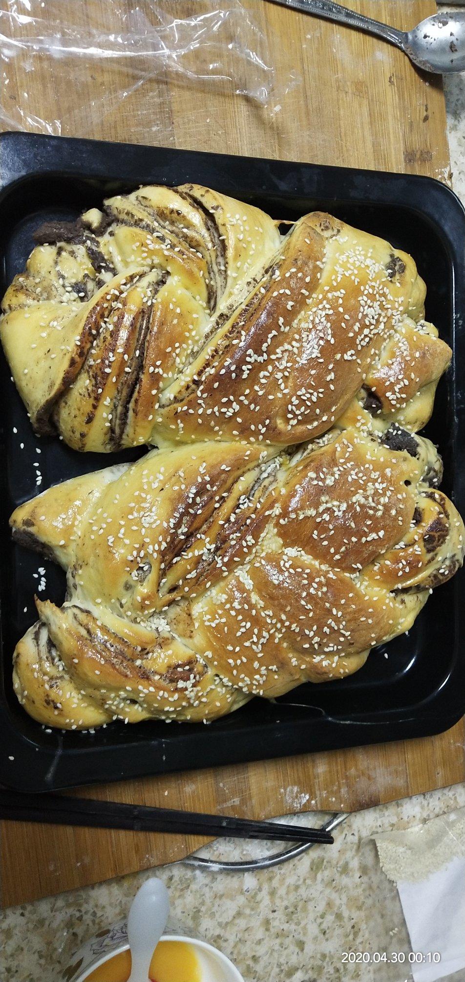 新手入门级不用面包机的手撕红豆面包紫薯面包简单易做零失败