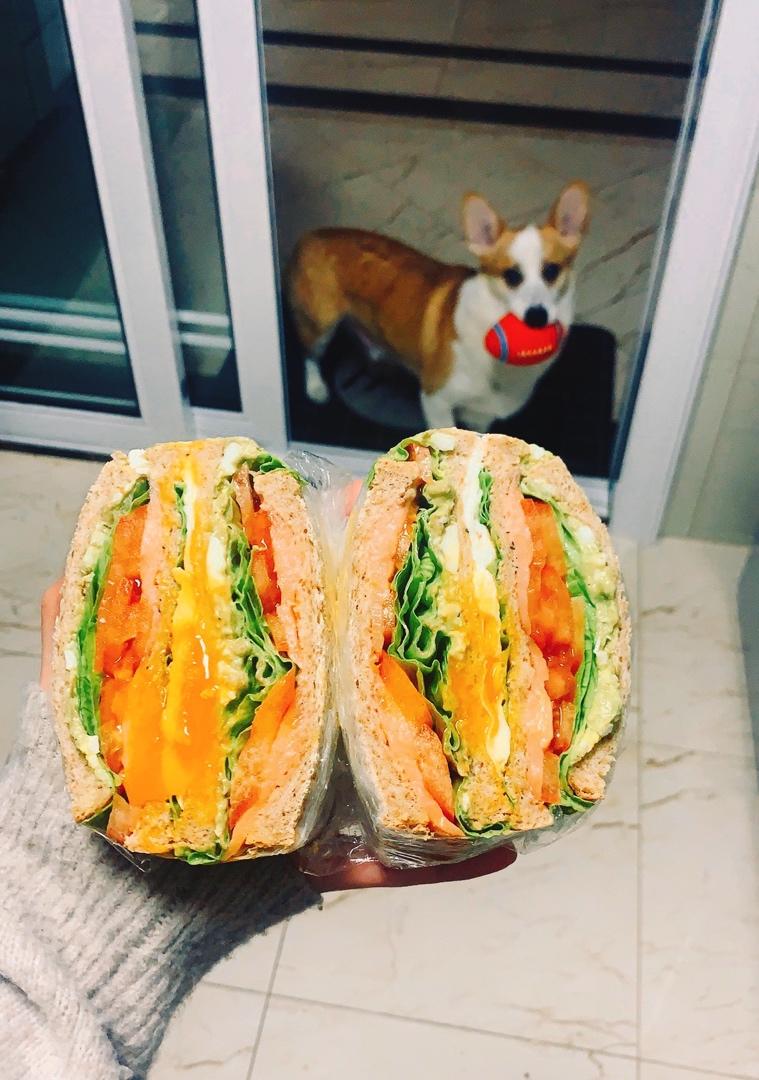 营养一网打尽，美好一天从三明治🥪开始