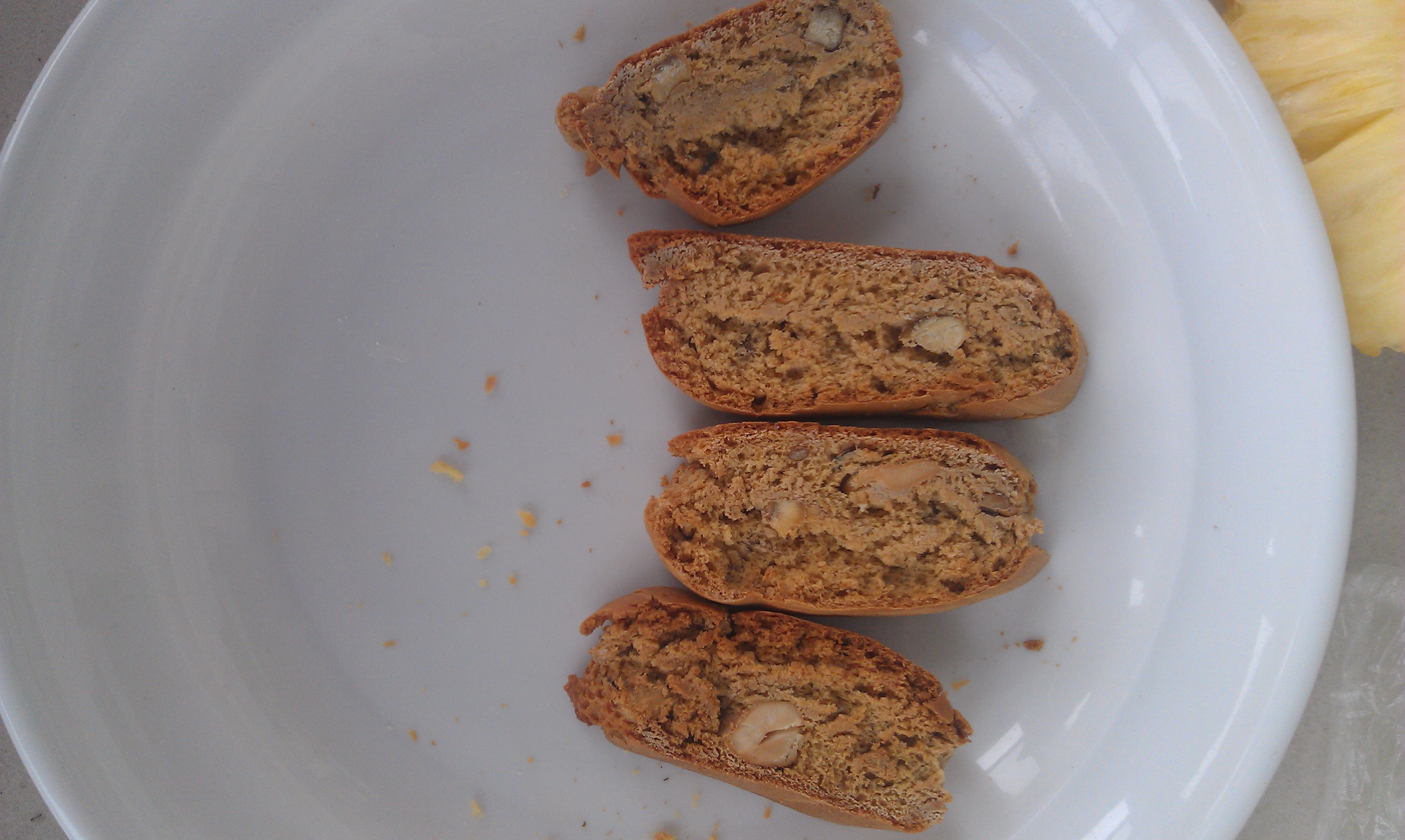 无油咖啡坚果意式脆饼