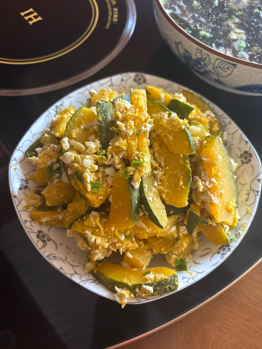 咸蛋黄炒南瓜