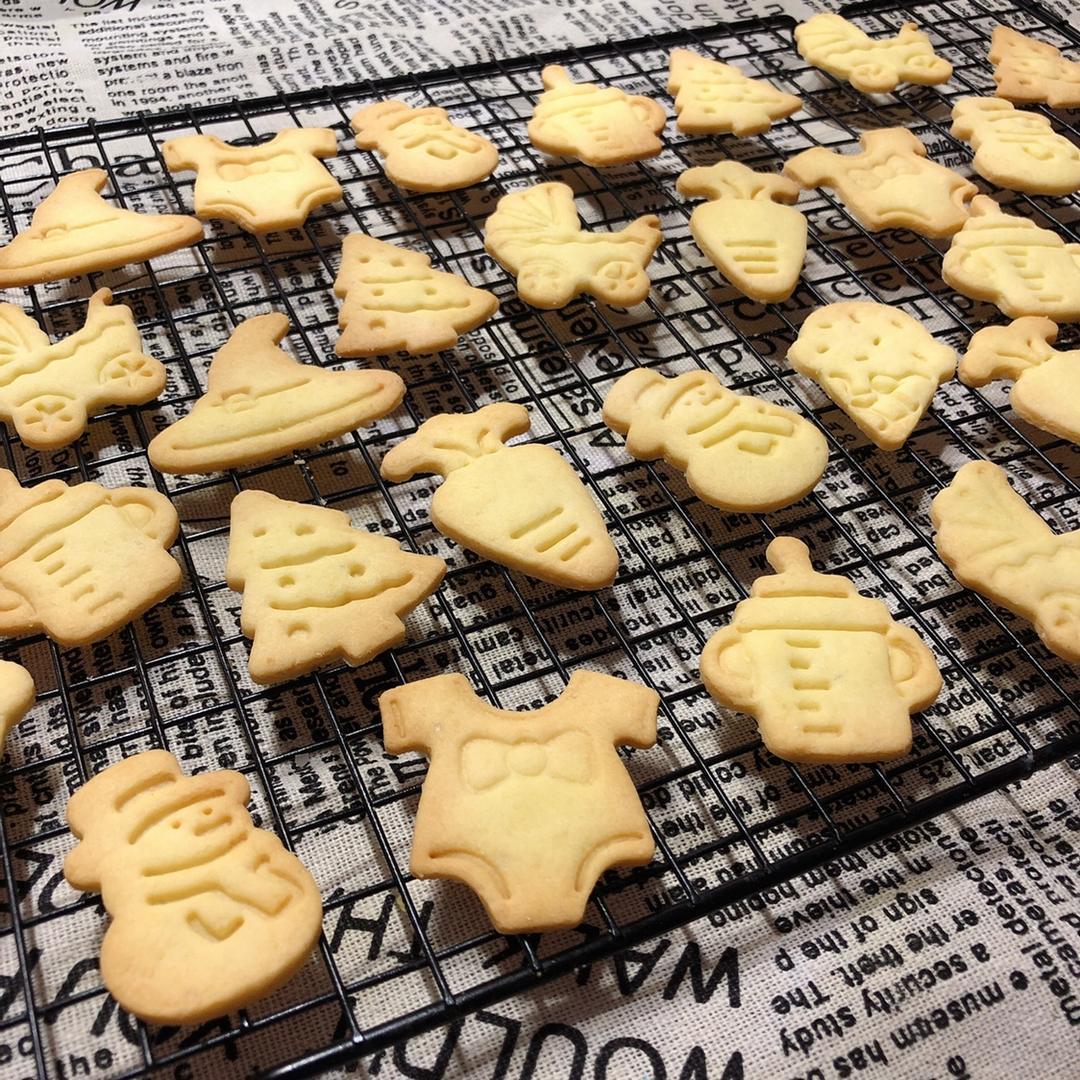 超简单奶香卡通饼干