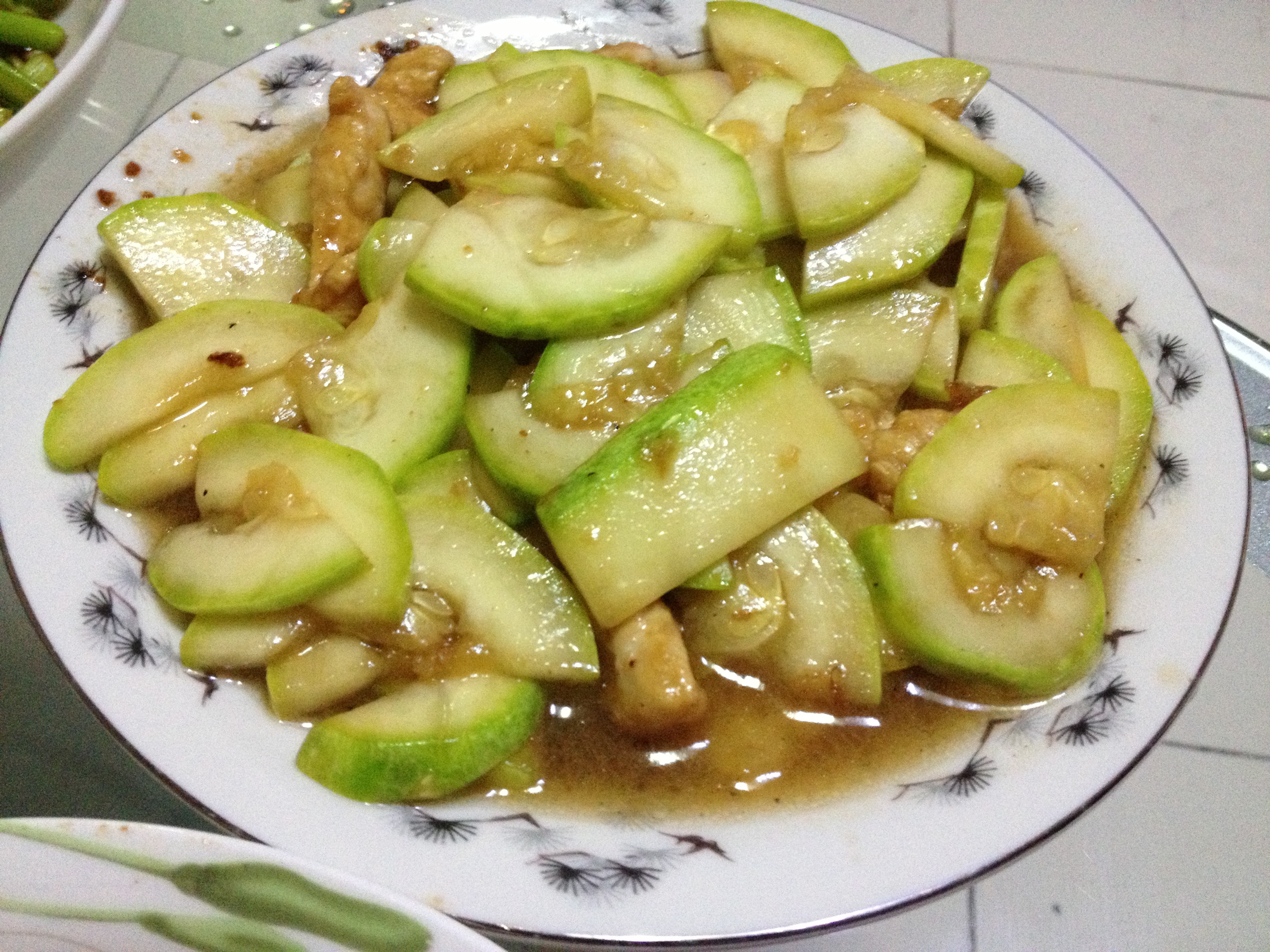 西葫芦炒肉