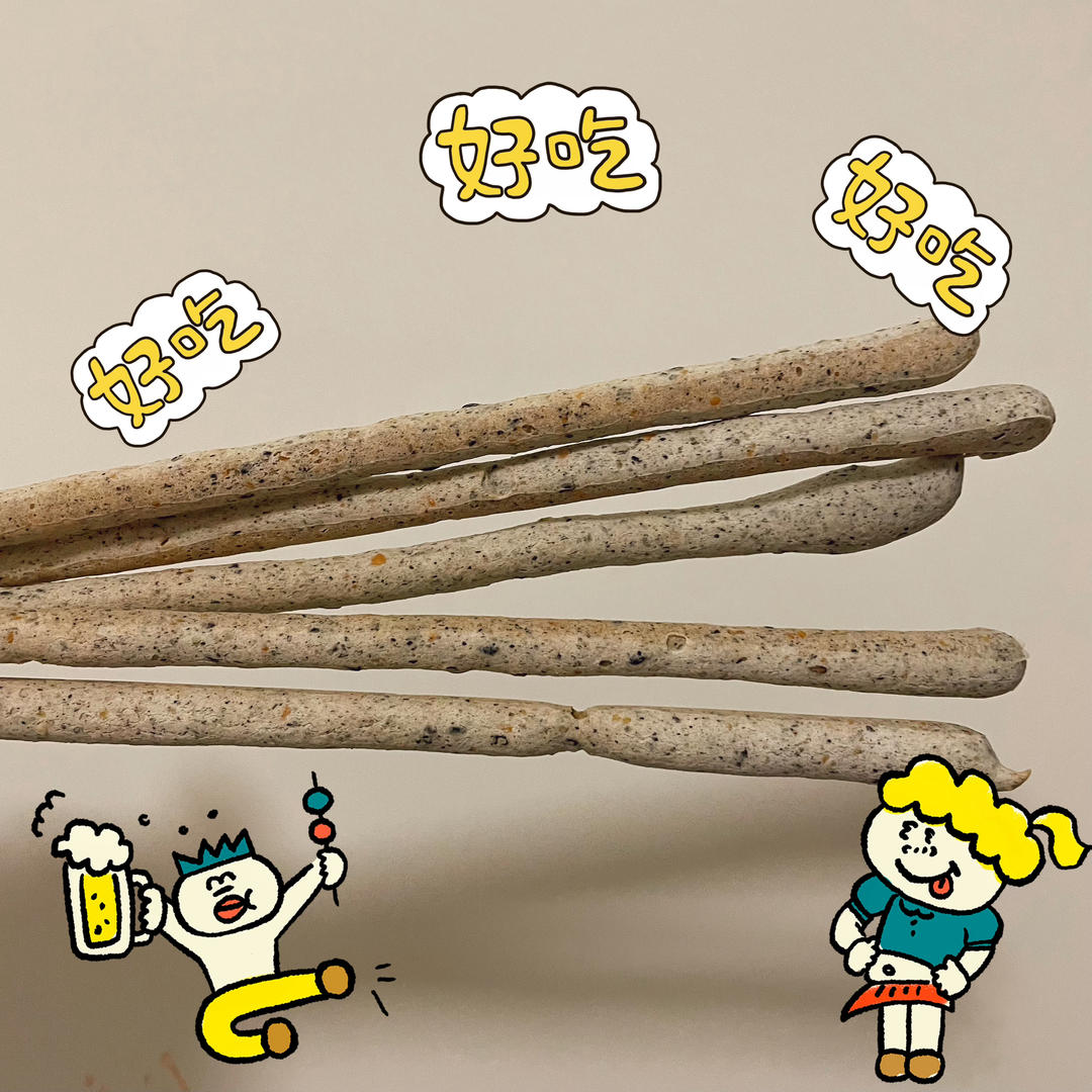 芝士脆棒，真的只要三步就能完成~