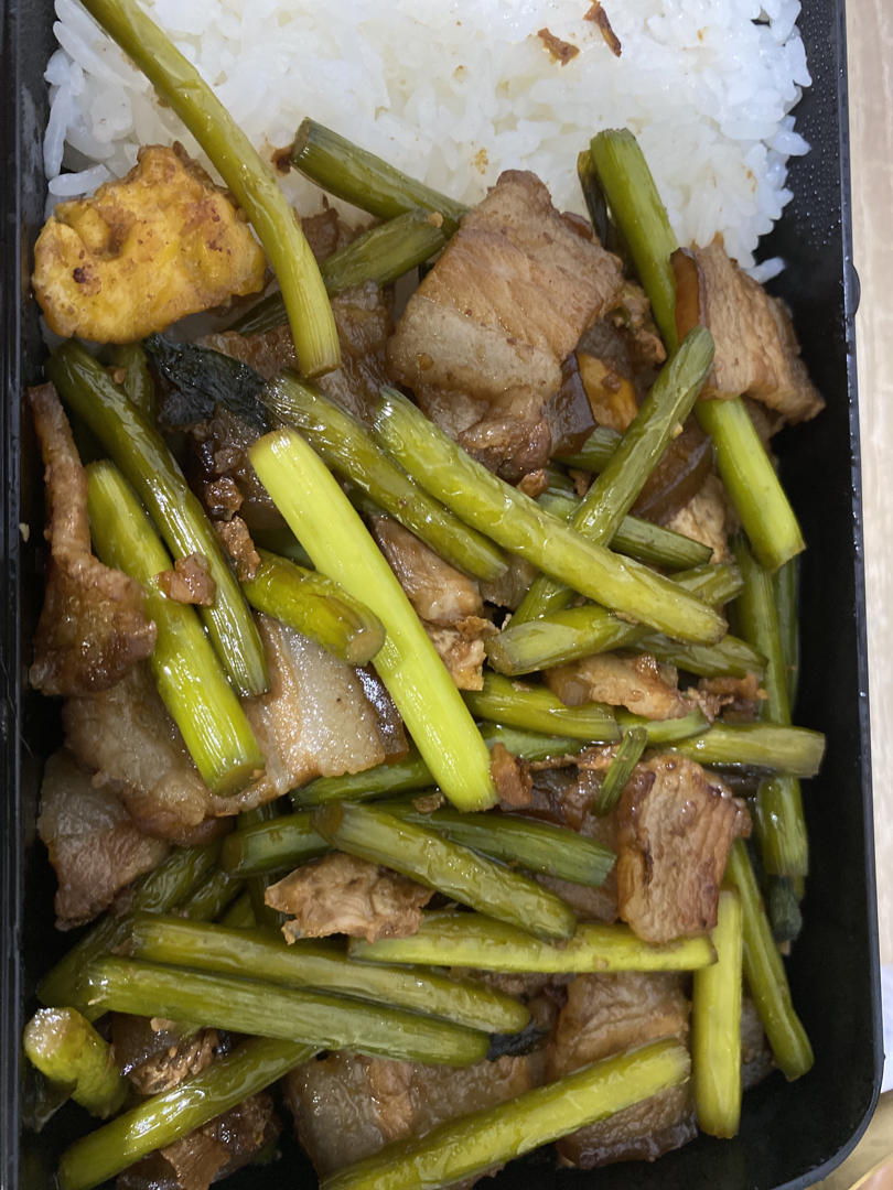 蒜薹炒肉