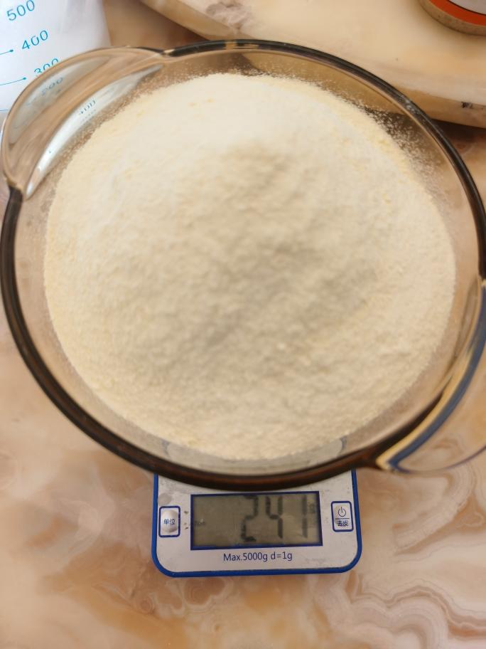 纯奶手撕吐司的做法 步骤1