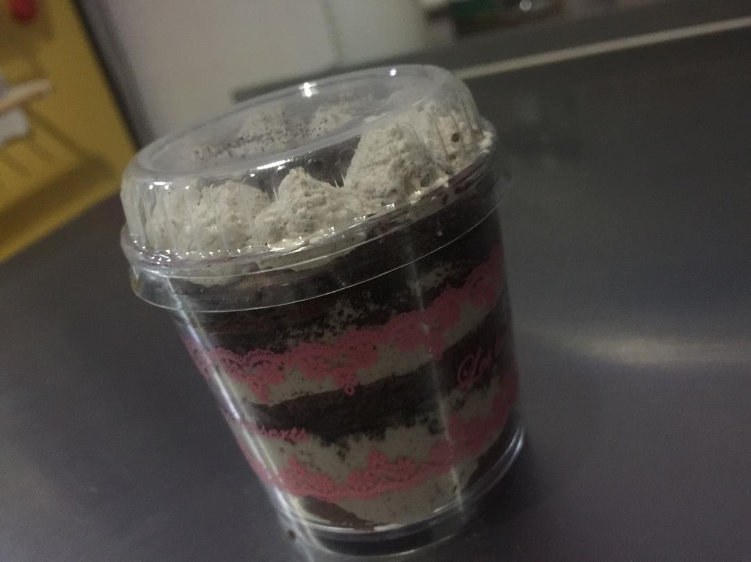 低糖不腻的奥利奥咸奶油蛋糕盒子