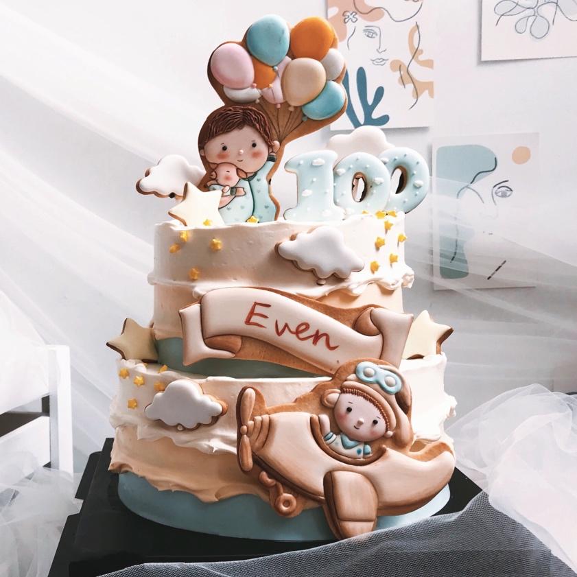 卡通人物糖霜饼干