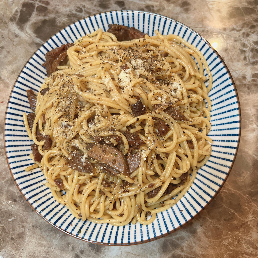 黑胡椒意大利面不用再去餐厅吃了
