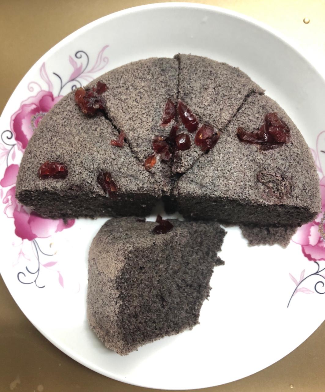 春暖花开_x9f6做的黑米糕