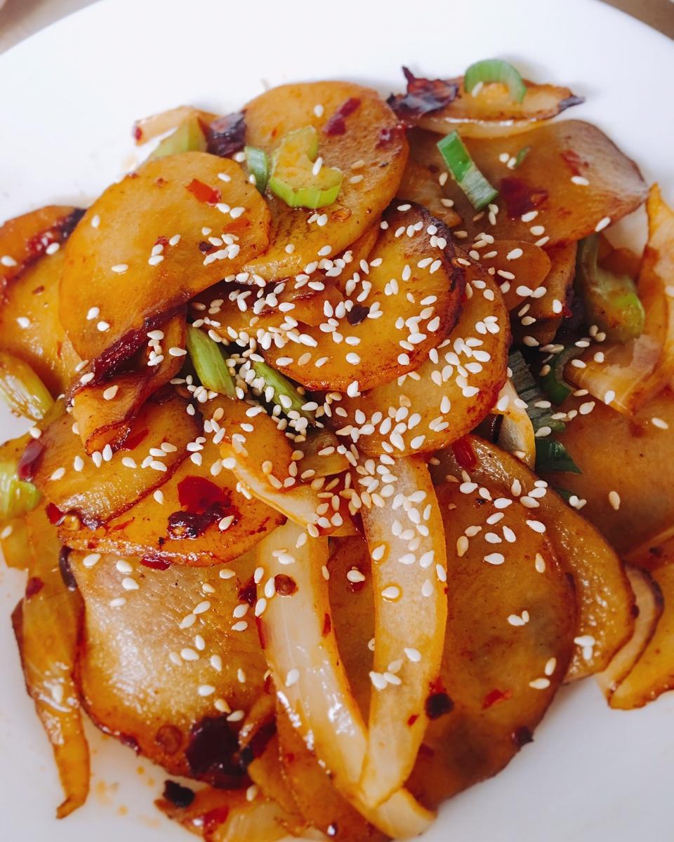 干锅土豆片