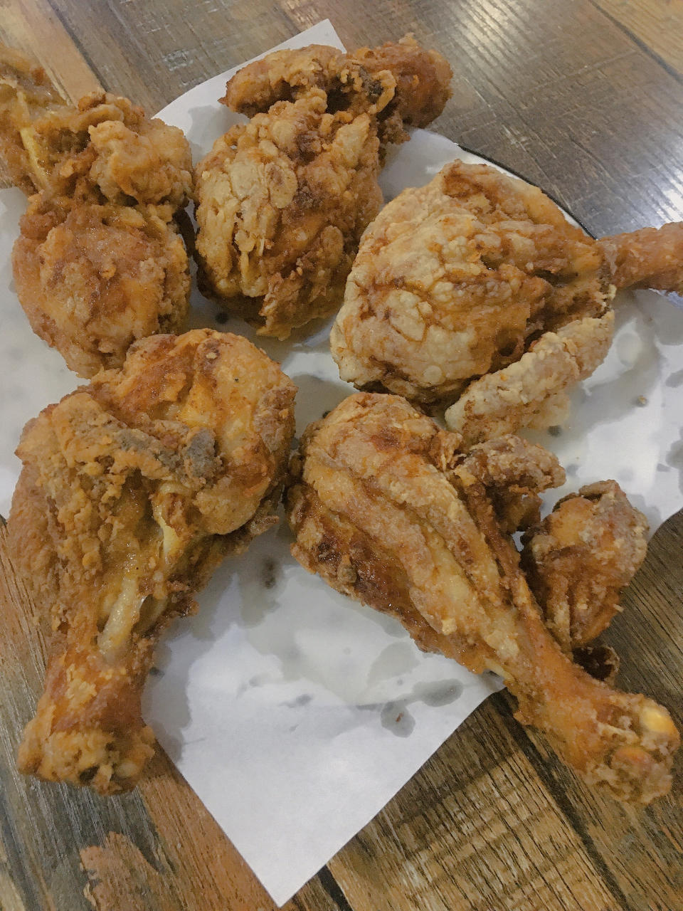 油炸孜然大鸡腿