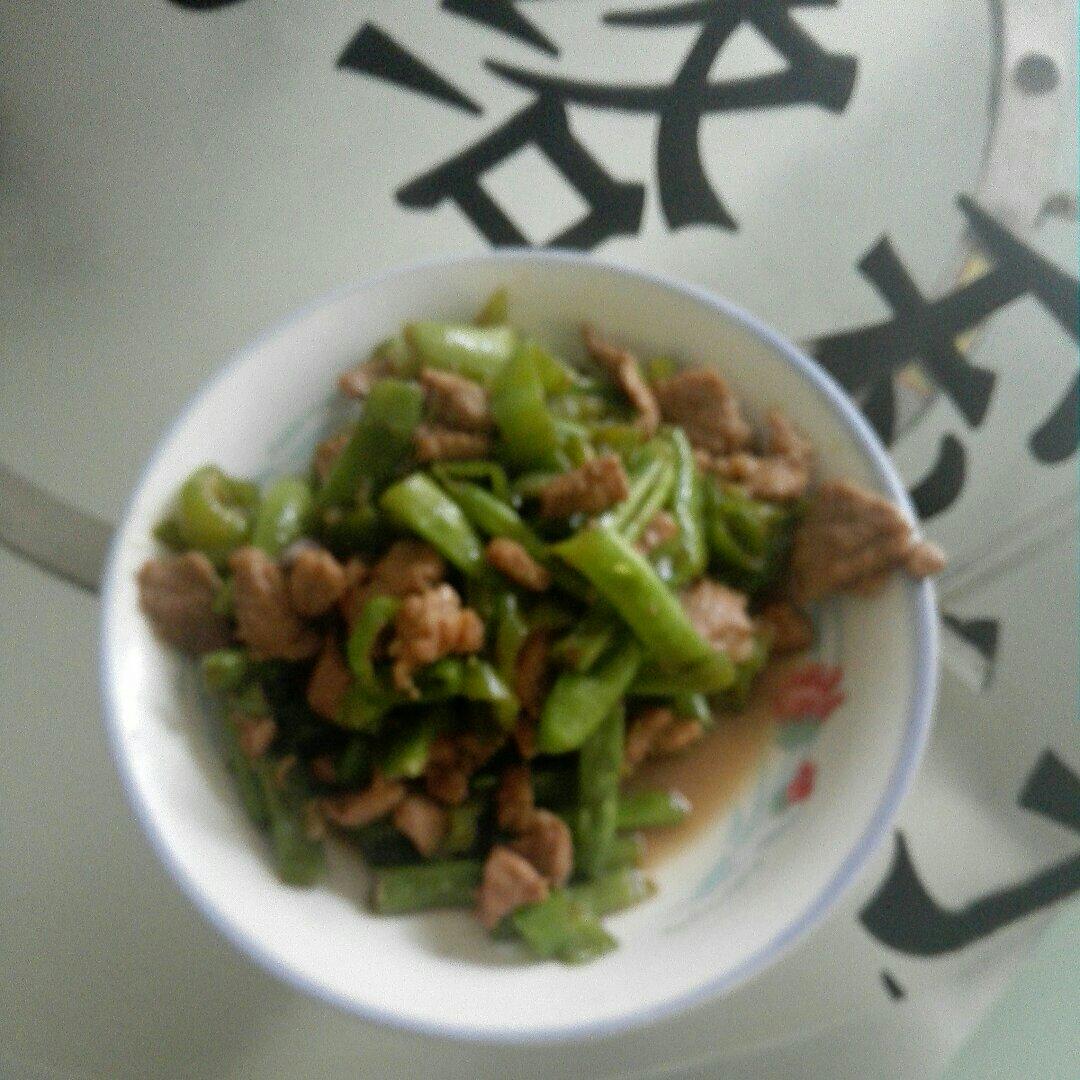 四季豆炒肉