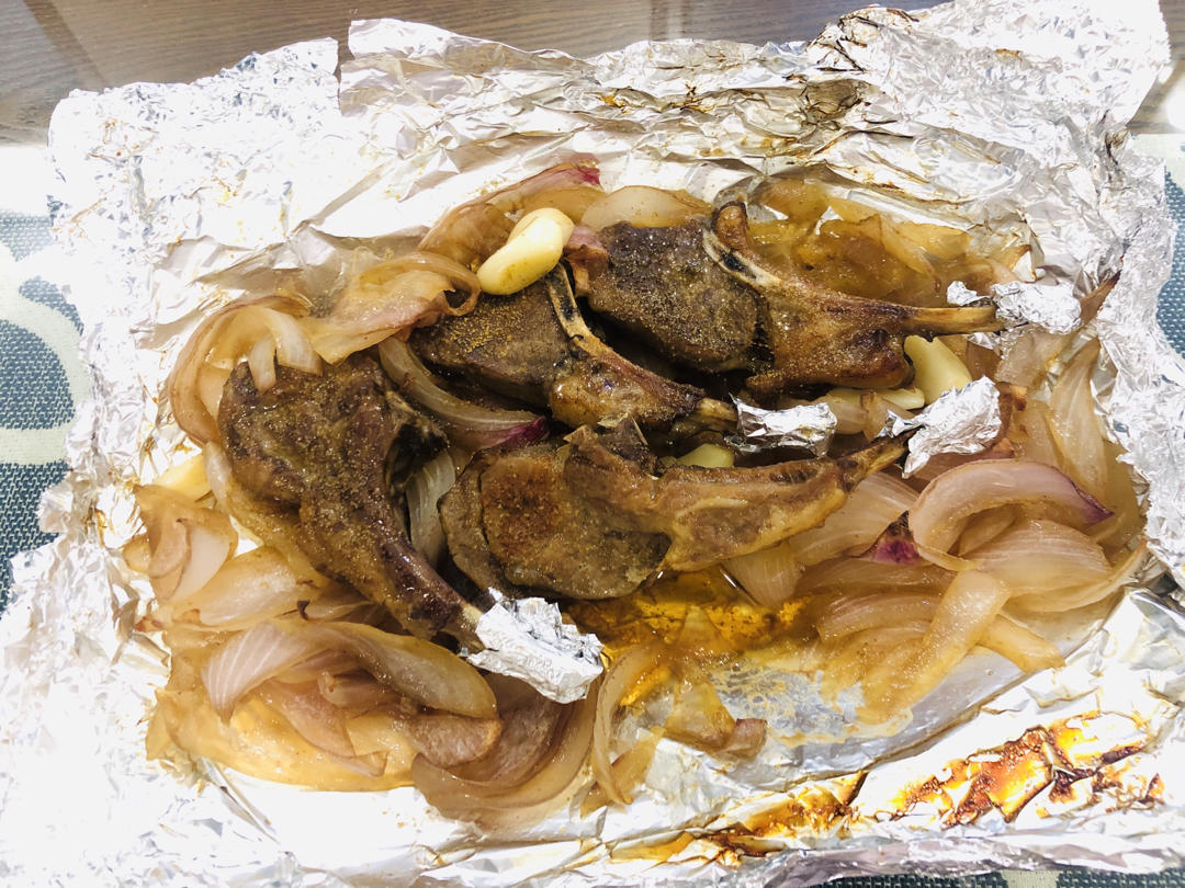 超好吃的烤羊排烤箱版