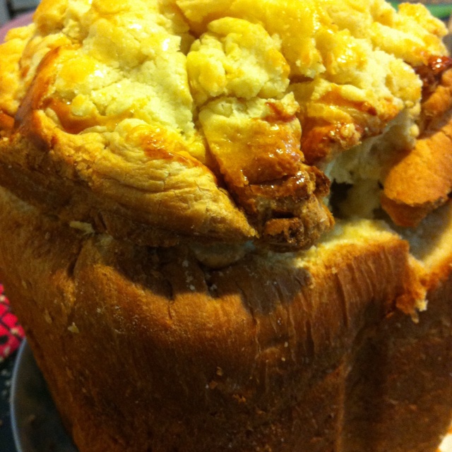 自制菠萝包-------ACA面包机版