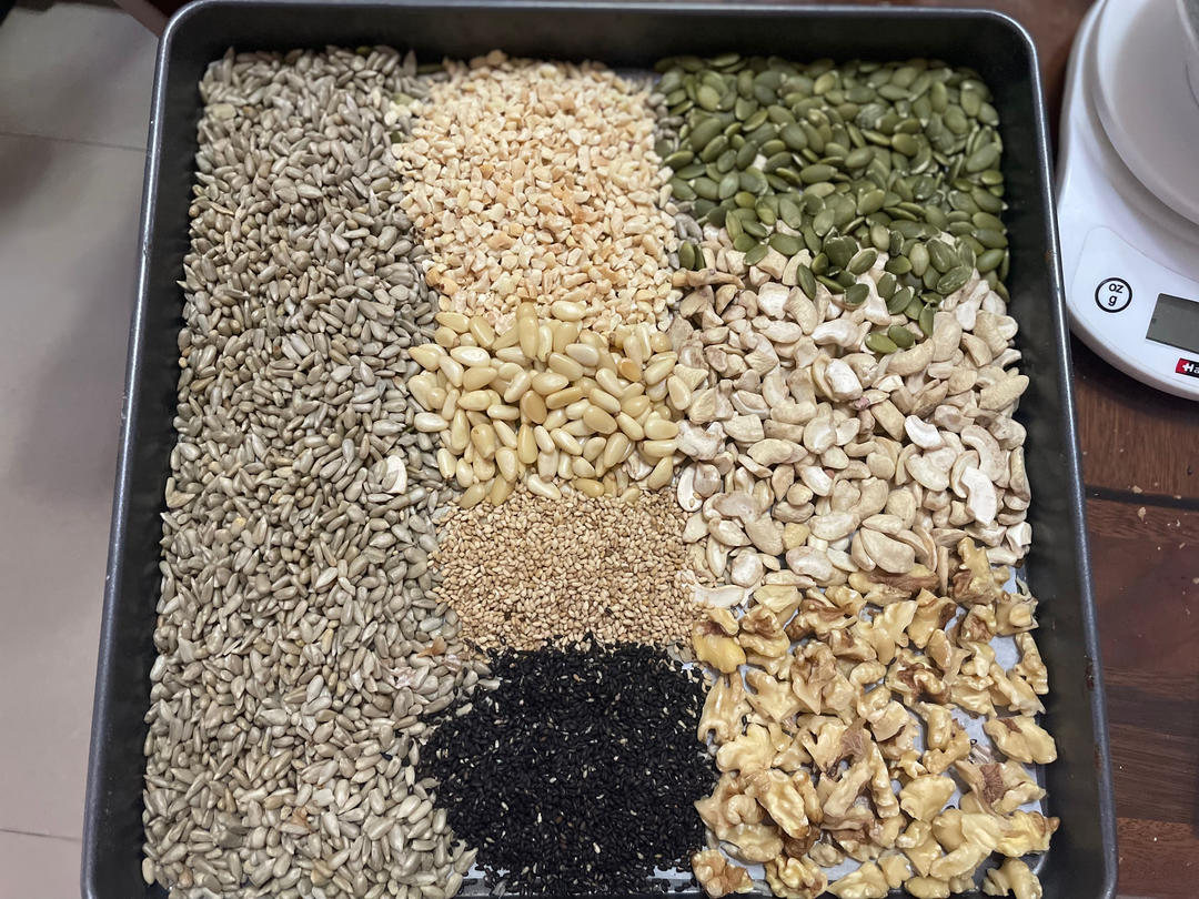 每年中秋必做的五仁月饼🥮