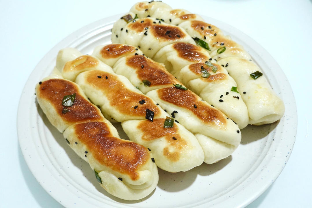 一定要做！—煎卷子【生煎花卷】