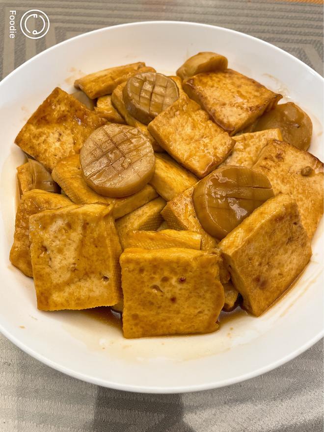 红烧杏鲍菇老豆腐的做法