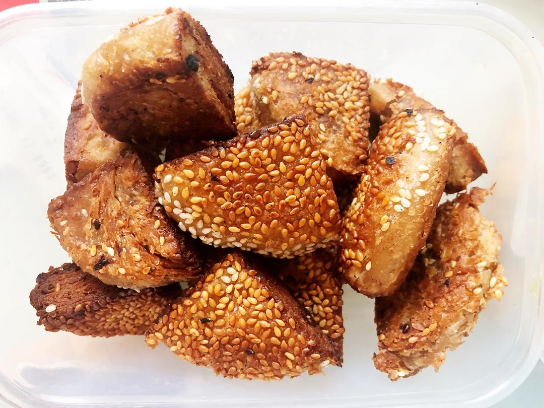 油炸烧饼