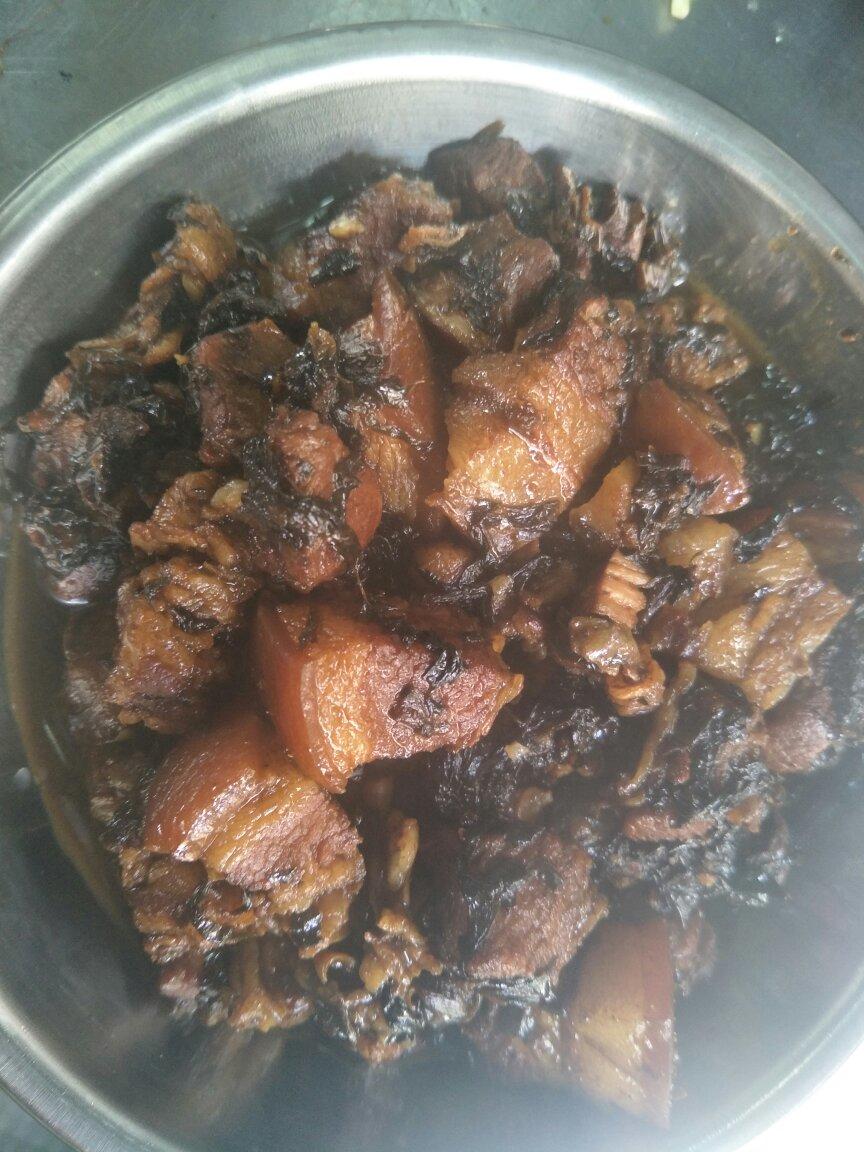 梅干菜烧肉家常做法