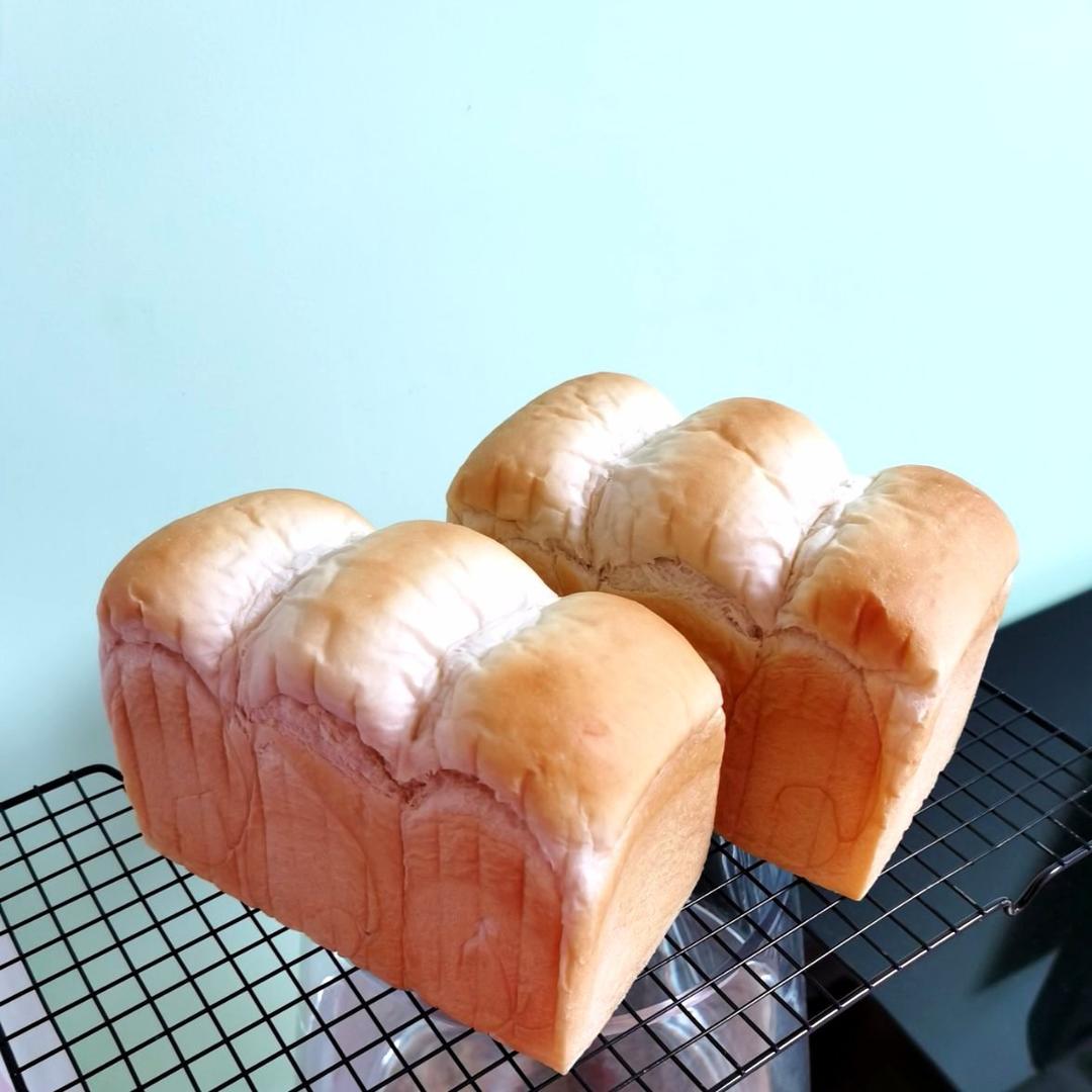 2.0版奶油中种吐司🍞