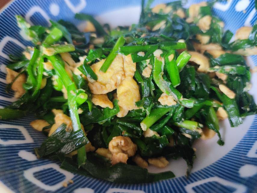 韭菜炒鸡蛋——三分钟快手下饭菜 掌握火候的秘诀