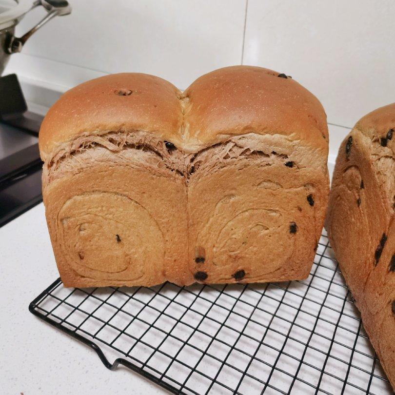 牛奶巧克力吐司