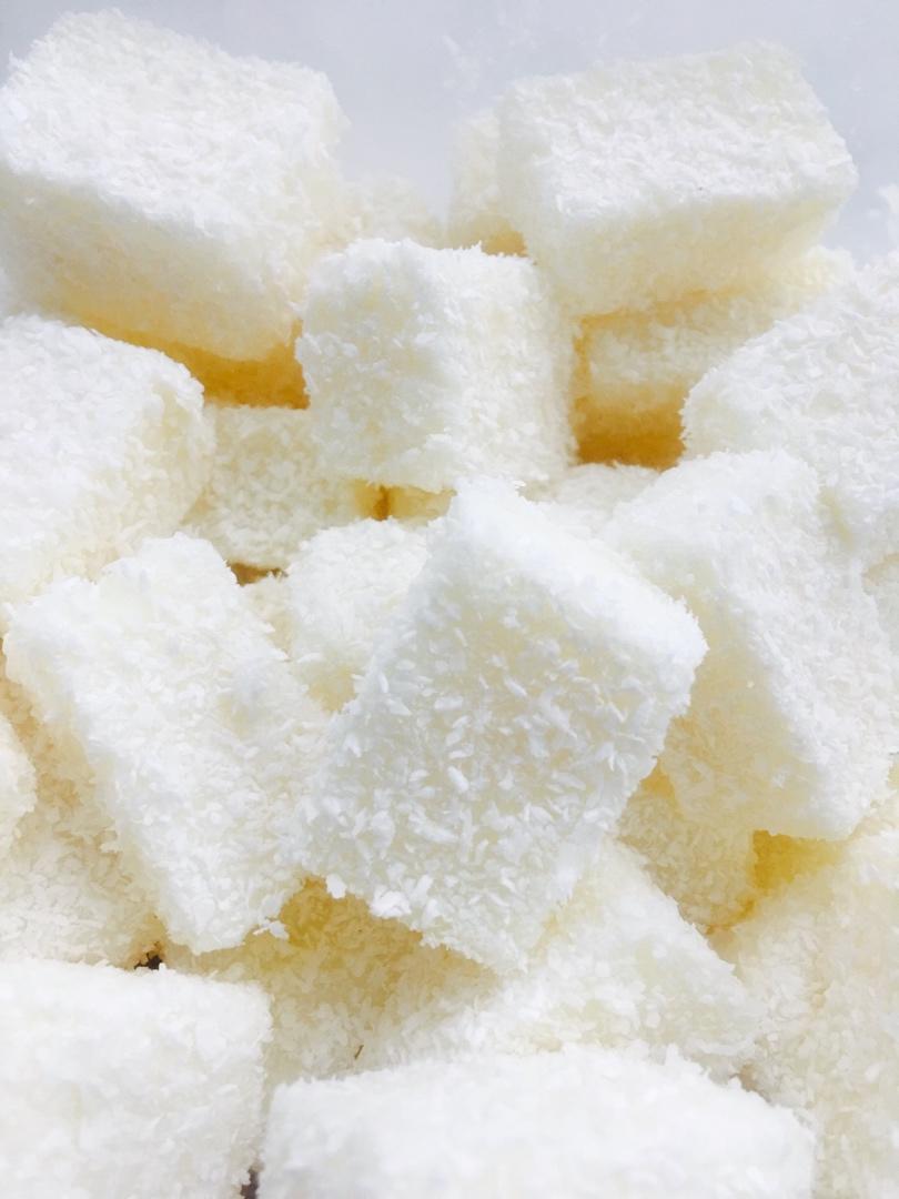 （只需4种材料)牛奶小方