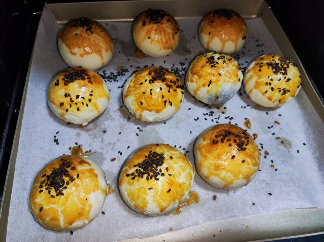 蛋黄酥  此方保酥无隐忧