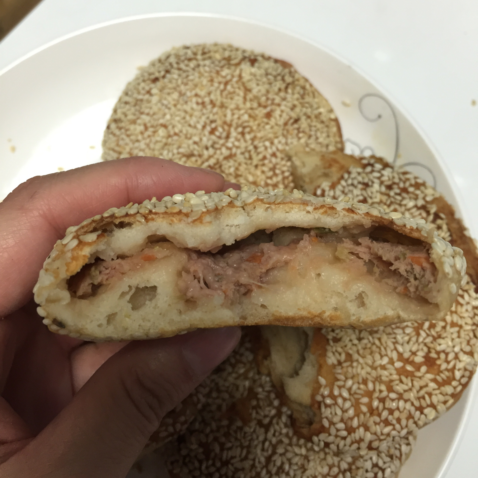 堂妈教你做麻酱烧饼