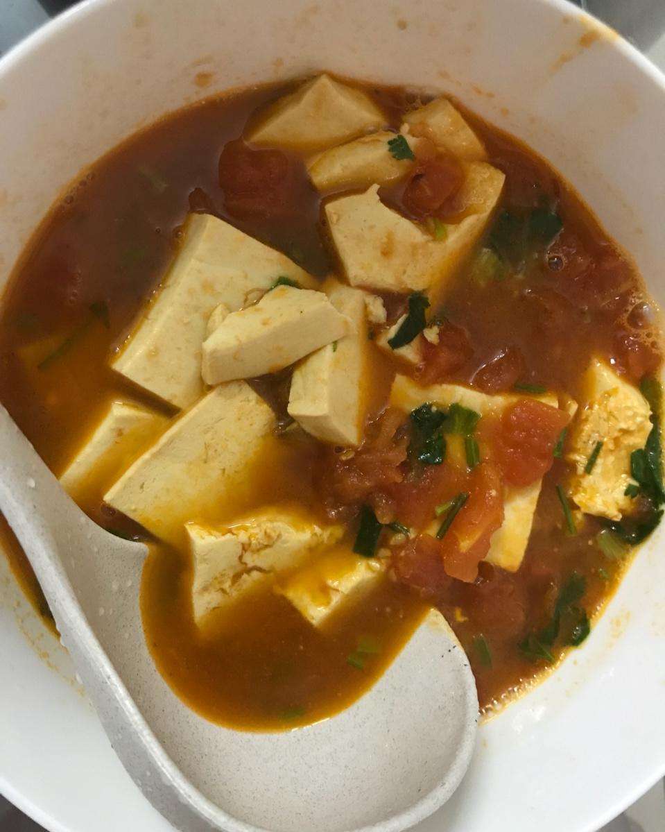 番茄豆腐汤
