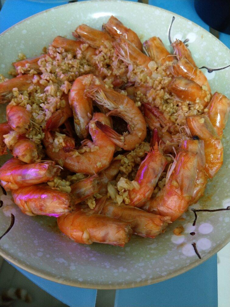 蒜蓉烤大虾