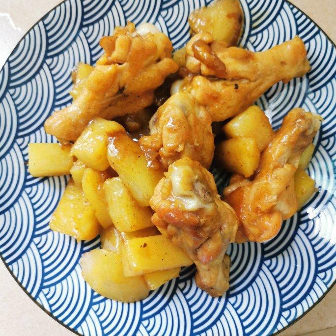 鸡腿炖土豆超级快手菜
