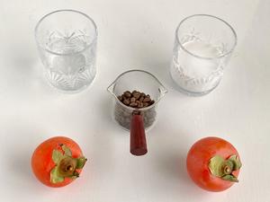 “柿柿如意”热拿铁/秋冬第一杯热咖啡的做法 步骤2