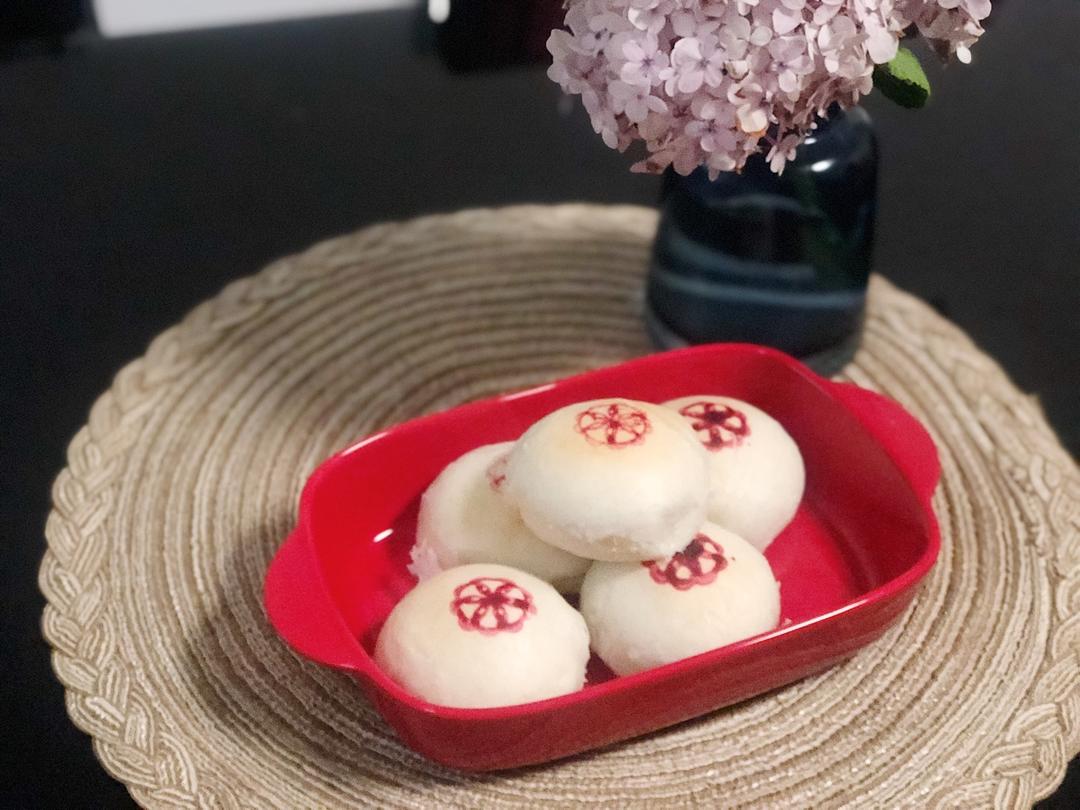 金沙板栗麻薯肉松酥皮月饼（霸王酥）