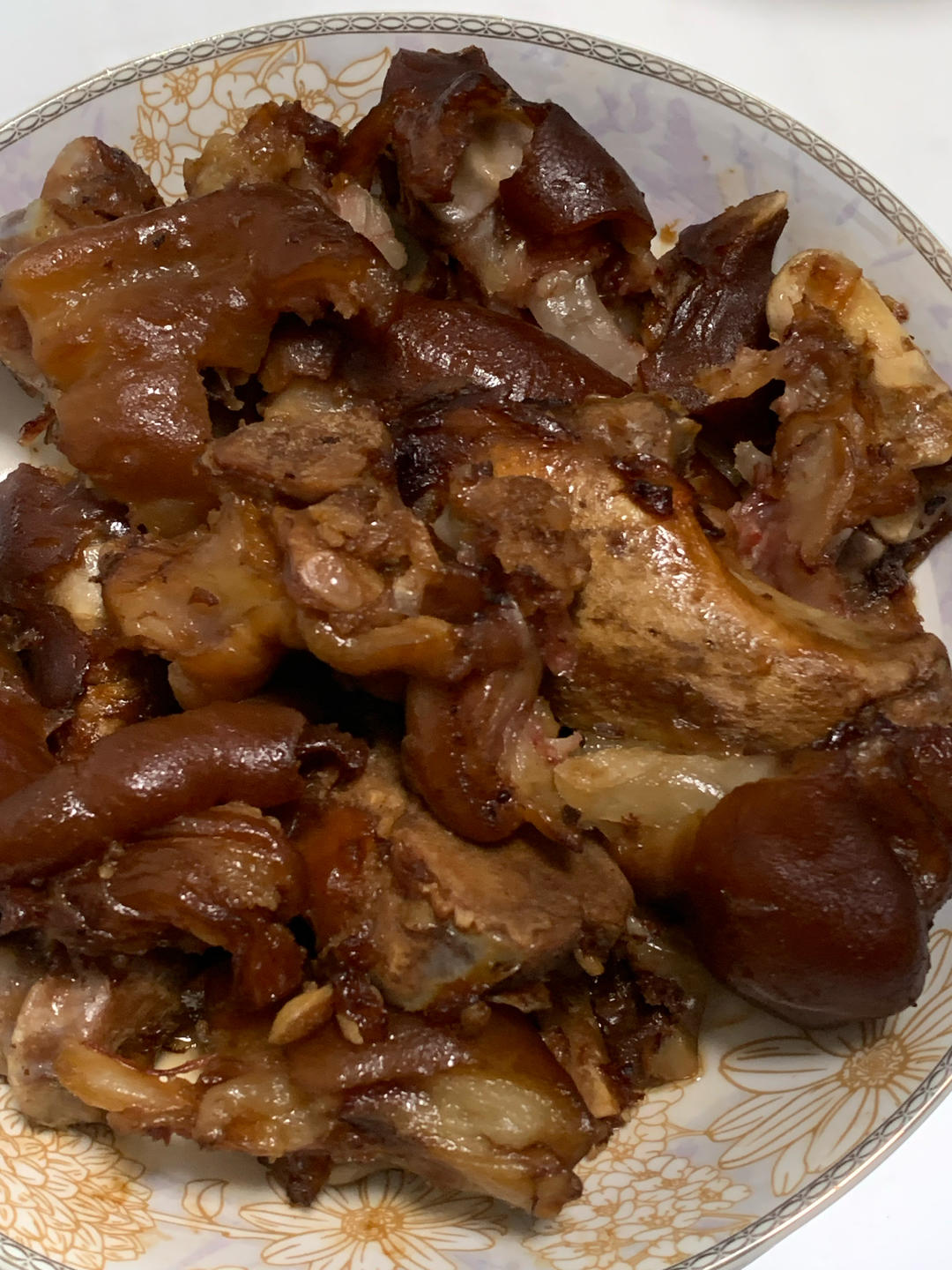 美味的家常菜：红烧猪蹄