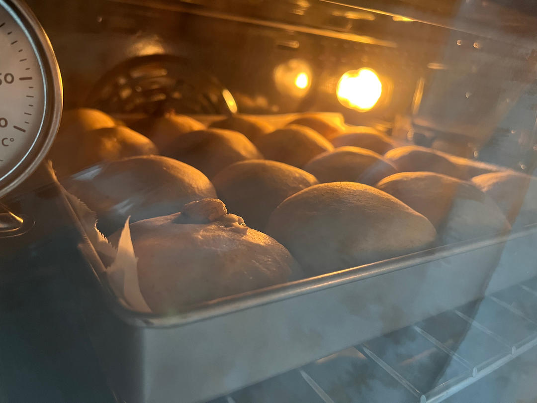 高水量全麦小餐包 小美7分钟揉面