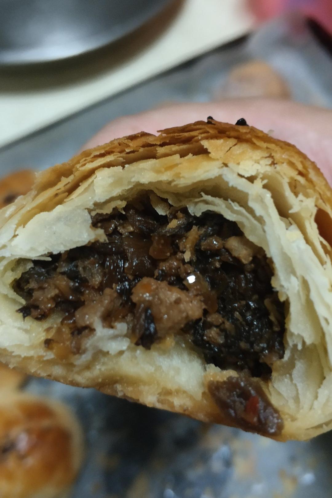 手机用户6175_z1mf做的苏式梅干菜鲜肉饼