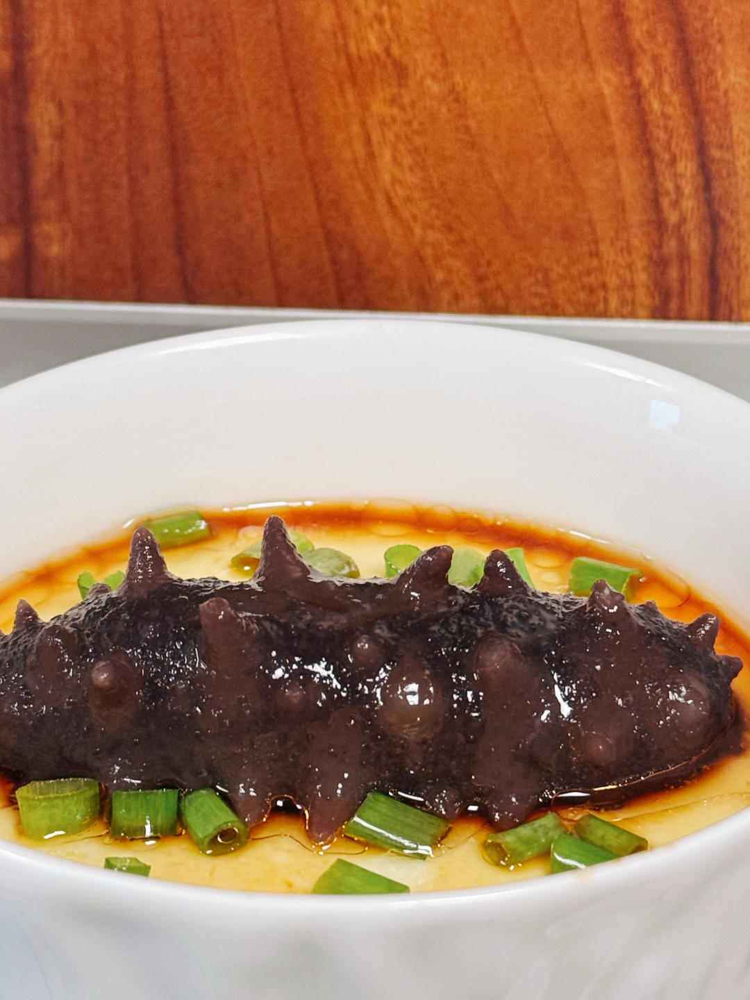 一碗美美的蒸水蛋（海参炖蛋）