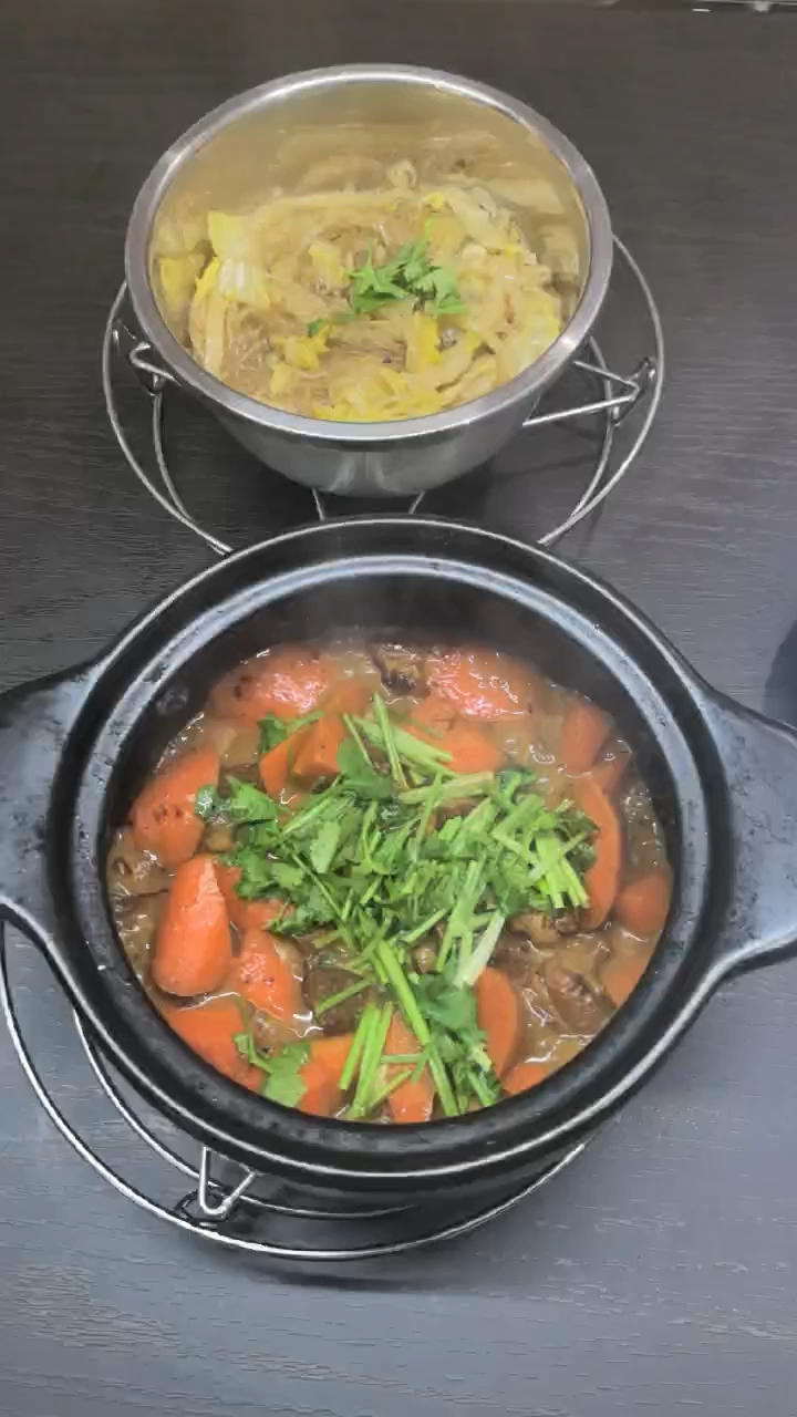 红烧羊肉炖胡萝卜