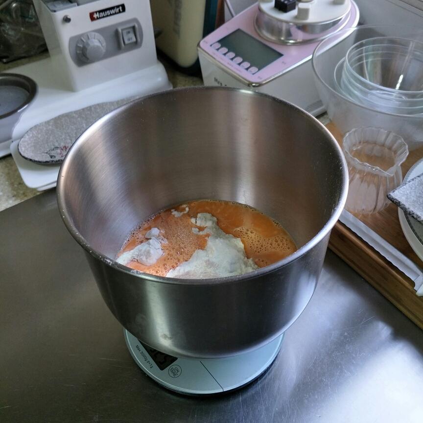 纯奶手撕吐司的做法 步骤1